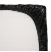 LENZUOLO IN VINILE PVC ORGY-BLACK - 200 X 230 CM