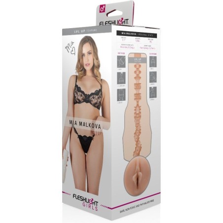 MASTURBATORE VAGINA REALISTICA FLESHLIGHT MIA MALKOVA LVL UP
