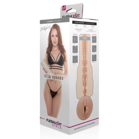 MASTURBATORE VAGINA REALISTICA FLESHLIGHT ELLA HUGHES CANDY