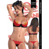 SET REGGISENO MEZZE COPPE E TANGA EROS VENEZIANI