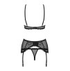Reggiseno reggicalze e perizoma nel set Basitta di Obsessive. Reggiseno reggicalze e perizoma nel set Basitta di Obsessive.