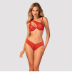 Reggiseno asimmetrico e mutandine ATENICA di Obsessive. Reggiseno asimmetrico e mutandine ATENICA di Obsessive.