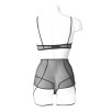 REGGISENO A FASCIA IN PIZZO NERO COLLEZIONE VILLA BEL AMI