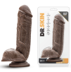 FALLO REALISTICO DR. SKIN MR D COCK 8.5 CHOCOLATE FALLO REALISTICO DR. SKIN MR D COCK 8.5 CHOCOLATE