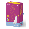 STIMOLATORE CLITORIDE - SATISFYER CURVY 1 - WHITE STIMOLATORE CLITORIDE - SATISFYER CURVY 1 - WHITE