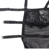 SUBBLIME - BABYDOLL CON SPALLINE REGOLABILI IN PIZZO NERO LXL SUBBLIME - BABYDOLL CON SPALLINE REGOLABILI IN PIZZO NERO LXL