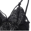 SUBBLIME - BABYDOLL CON SPALLINE REGOLABILI IN PIZZO NERO LXL SUBBLIME - BABYDOLL CON SPALLINE REGOLABILI IN PIZZO NERO LXL